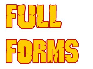 full-forms