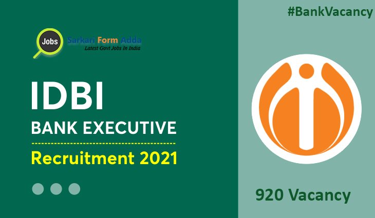 IDBI-Bank-Executive-920-Post-Online-Form-2021