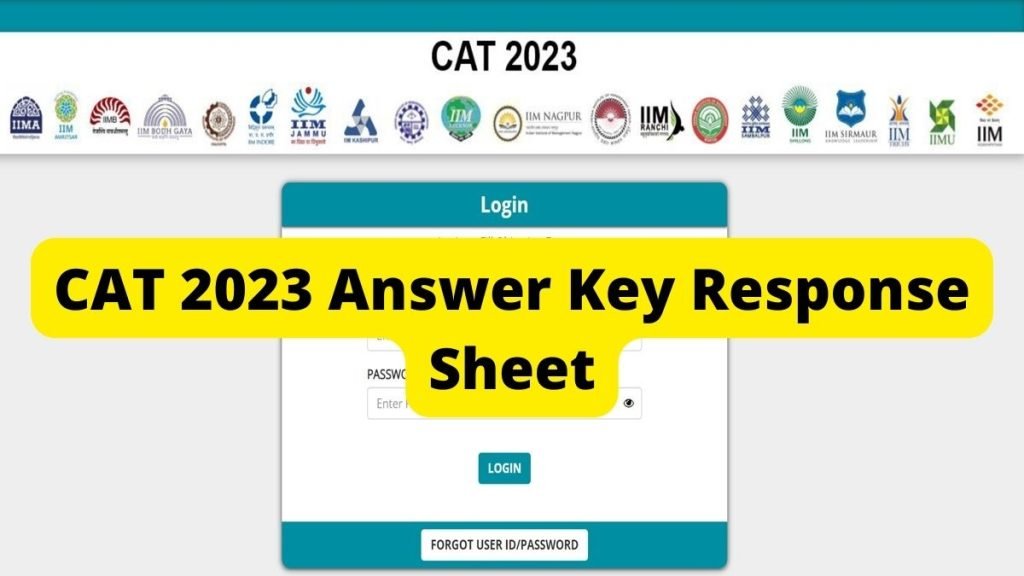 CAT 2023 Response Sheet